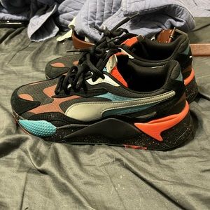 Puma rs-x solar blue orange and black